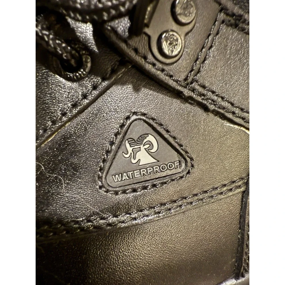 NWT Rocky 1st Med Waterproof Leather‎ Work Combat Boots Size 8M Black 911250